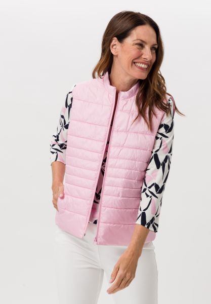 Gilet met doorlopende ritssluiting