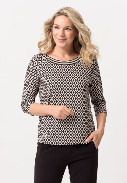 Shirt met moderne raglanmouwen