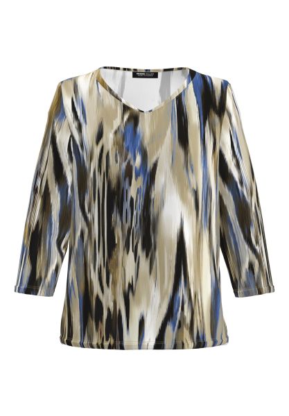 Blouse overhemd Met een spannende all-over print