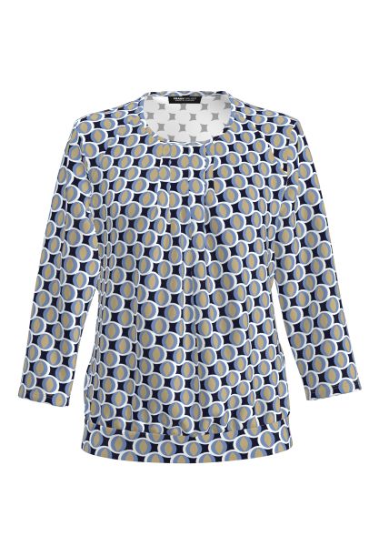 Blusenshirt mit modischem Print