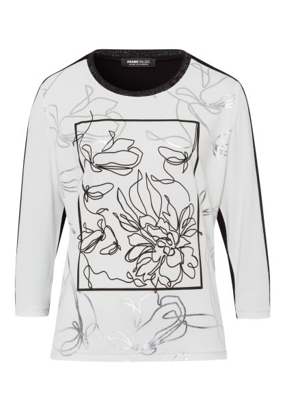 Shirt met exclusief printmotief