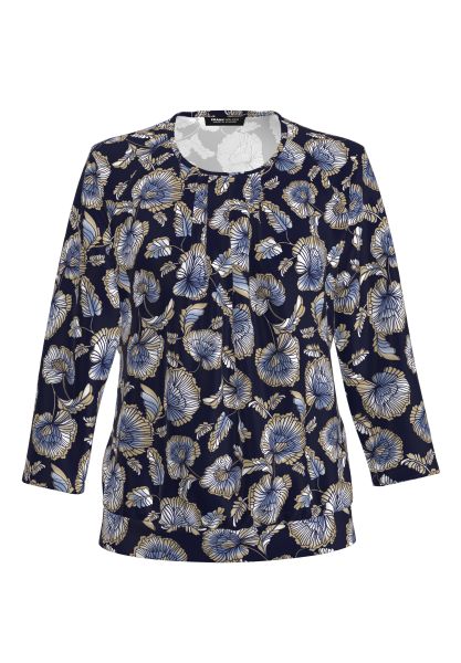 Blouse shirt met bloemmotief