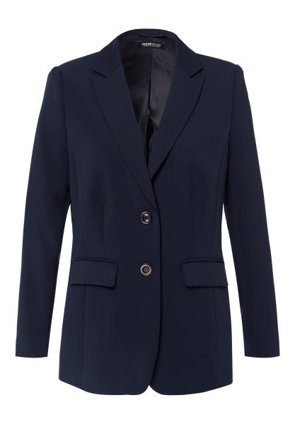 Blazer met revers voor een casual business look