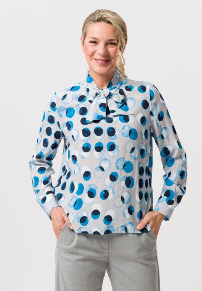 Bluse mit Manschettenärmeln